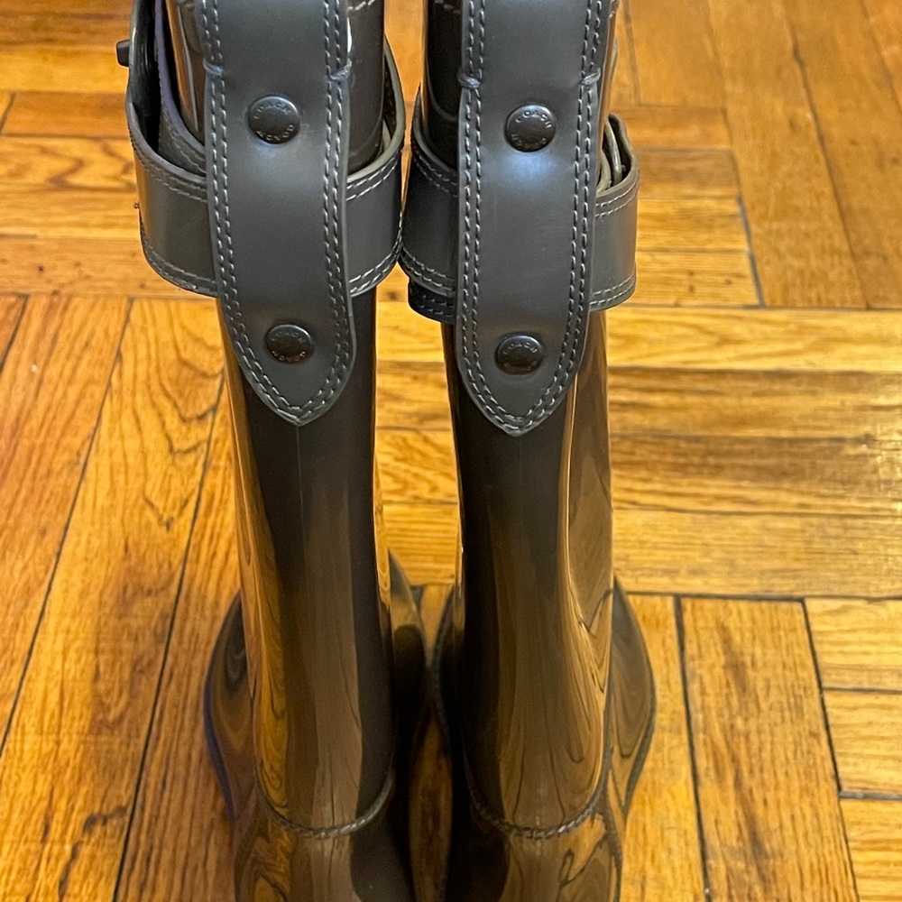 Coach Talia Rain Boot Size 6 - Picture 9 of 11